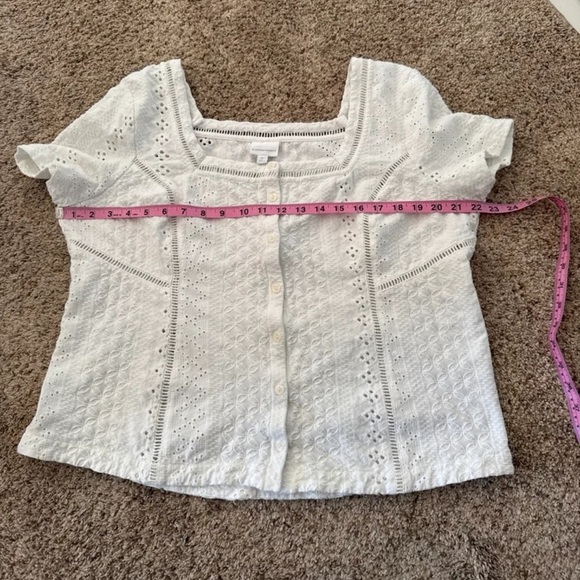 Anthropologie Aurora Eyelet Top ett:twa
size XL - Picture 11 of 12